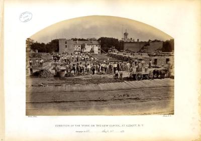 Condition of the work on the new Capitol at Albany, N.Y., photograph 25