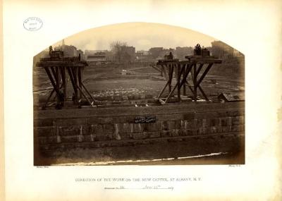 Condition of the work on the new Capitol at Albany, N.Y., photograph 14