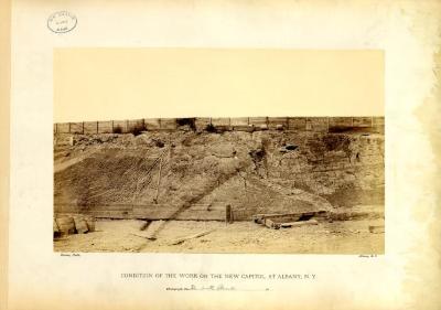 Condition of the work on the new Capitol at Albany, N.Y., photograph D