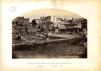 Condition of the work on the new Capitol at Albany, N.Y., photograph 10