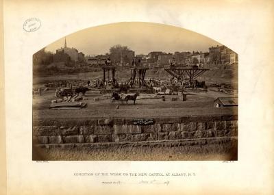 Condition of the work on the new Capitol at Albany, N.Y., photograph 12