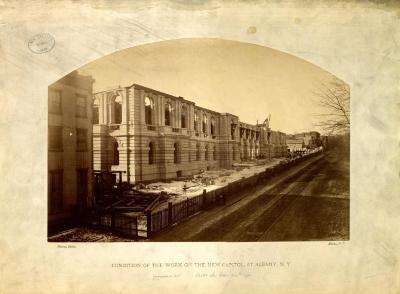 Condition of the work on the new Capitol at Albany, N.Y., photograph 45