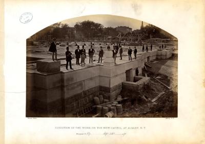 Condition of the work on the new Capitol at Albany, N.Y., photograph 37