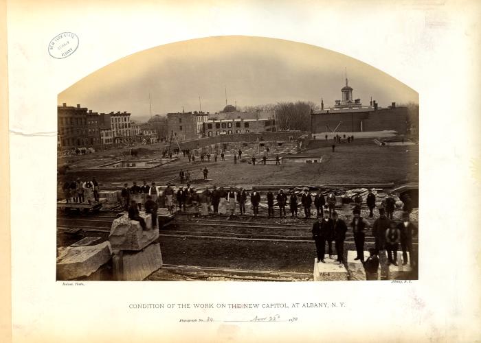 Condition of the work on the new Capitol at Albany, N.Y., photograph 34