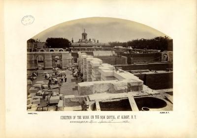 Condition of the work on the new Capitol at Albany, N.Y., photograph 39