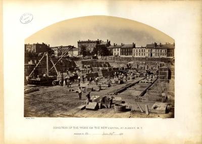 Condition of the work on the new Capitol at Albany, N.Y., photograph 22