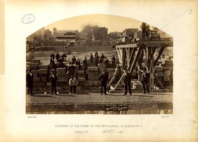 Condition of the work on the new Capitol at Albany, N.Y., photograph 17