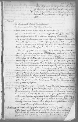 Engrossed minutes of the Supreme Court of Judicature, October 1785