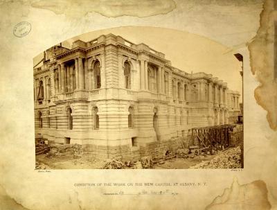 Condition of the work on the new Capitol at Albany, N.Y., photograph 53