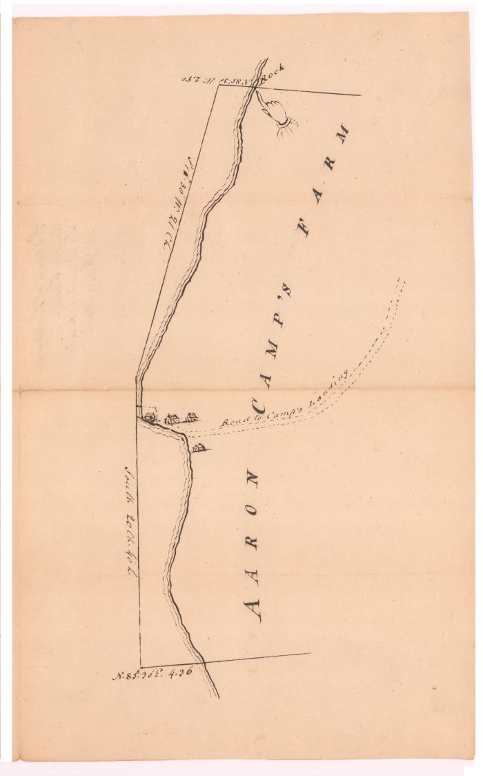 Survey of lands under water for Aaron Camp