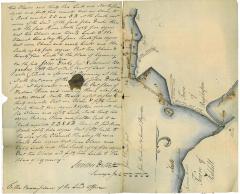 Survey of lands under water for John Drake, Jr., &amp; Samuel Bogardus