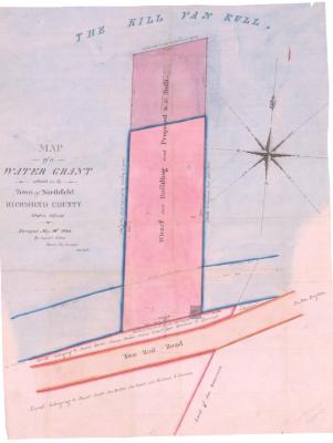 Survey of lands under water for David Sands, et al