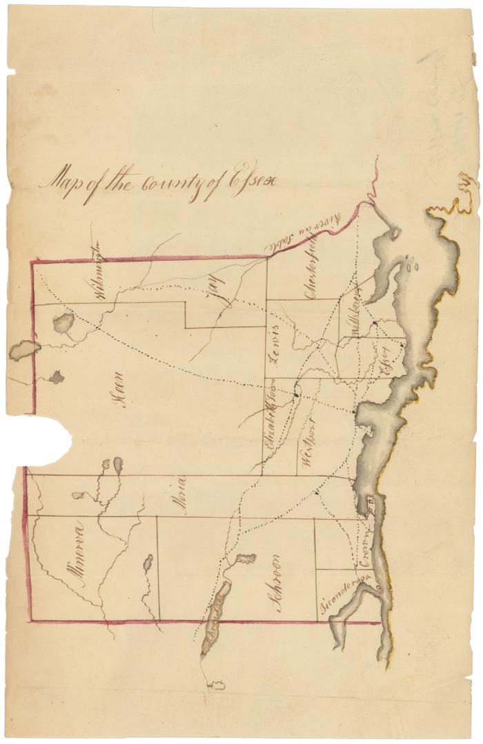 Survey of lands under water for Charles Hatch