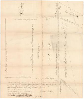 Survey of lands under water for William F. Cary