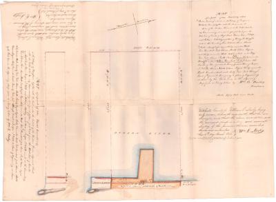 Survey of lands under water for Jacob Storm, Jasper S. Odell &amp; William A. Wildey