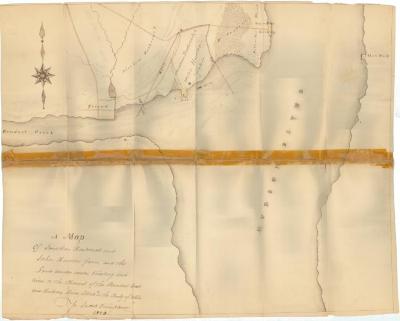 Survey of lands under water for Jonathan Hasbrouck &amp; John Hunter