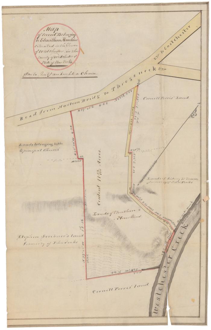 Survey of lands under water for James Dill &amp; Harriet Lord