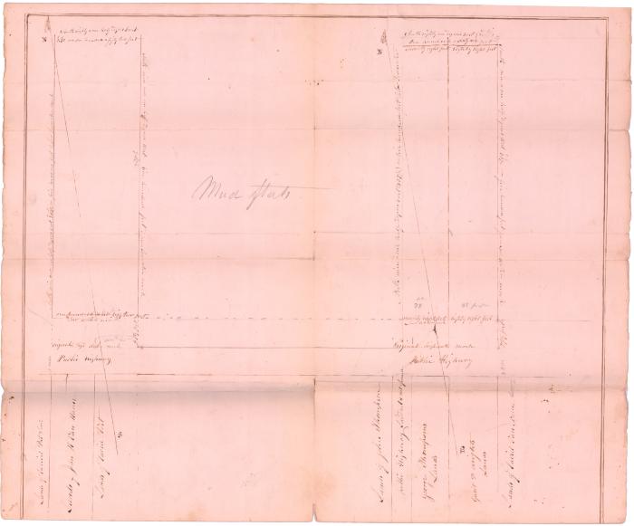 Survey of lands under water for Garret P Wright