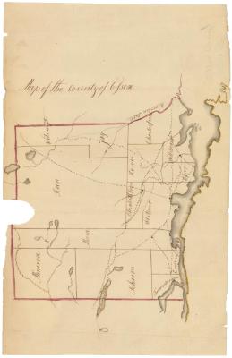 Survey of lands under water for Charles Hatch