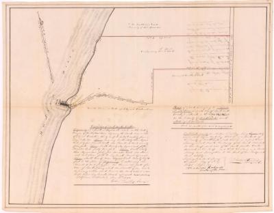 Survey of lands under water for Thomas W. Ludlow