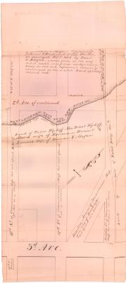 Survey of lands under water for Peter Wyckoff, et al