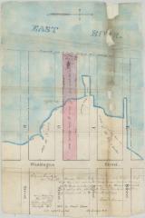 Survey of lands under water for Maria Meserole, Gertrude Meserole &amp; Abraham Meserole