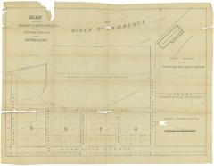 Survey of lands under water for George Parish