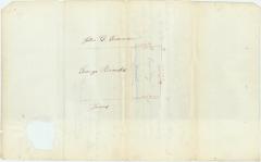 Survey of lands under water for George Brooks