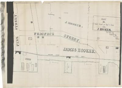Survey of lands under water for James Hooker