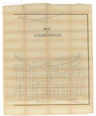 Survey of lands under water for George Parish