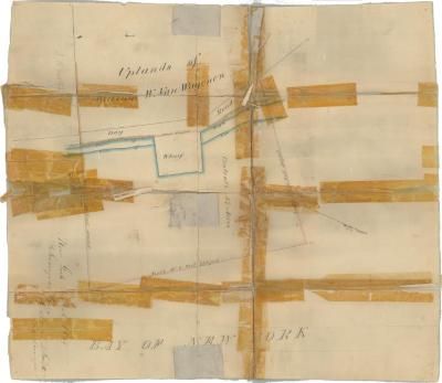 Survey of lands under water for William W. Van Wagenen