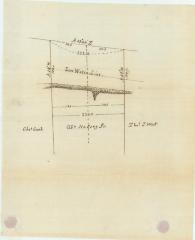Survey of lands under water for Abram Halsey, Jr.