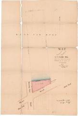Survey of lands under water for Lot C. Clark