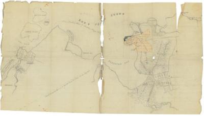 Survey of lands under water for Felix Stoiber