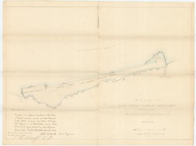 Survey of lands under water for Watertown &amp; Rome Railroad Company