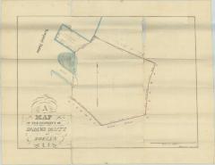 Survey of lands under water for James Mott, Jr.