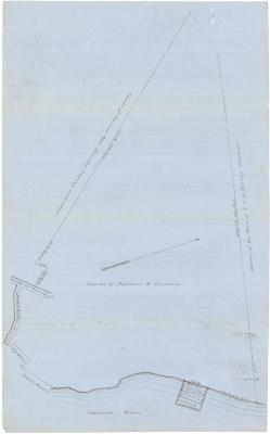 Survey of lands under water for William B. Cozzens