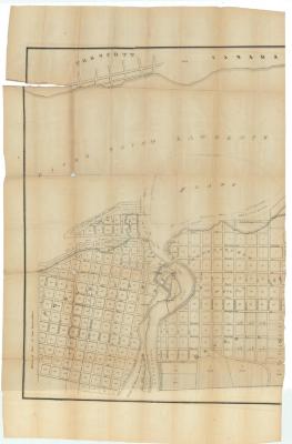 Survey of lands under water for George Parish