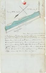 Survey of lands under water for William Bleakly Jr.