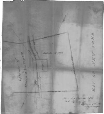 Survey of lands under water for William W. Van Wagenen