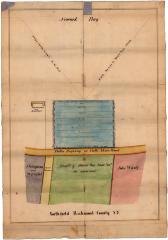 Survey of lands under water for David VanName