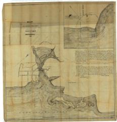 Survey of lands under water for William H. DeLancy