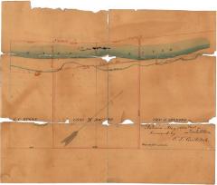 Survey of lands under water for Charles Rogers