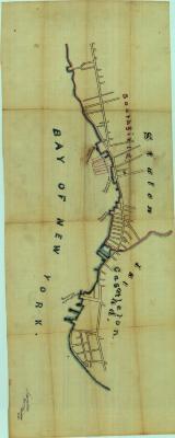 Survey of lands under water for Jeremiah Simonson