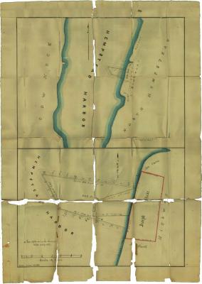 Survey of lands under water for Joseph Hicks