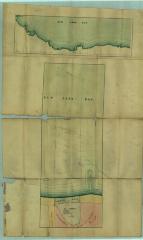 Survey of lands under water for Henrietta M. Corson