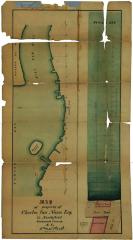 Survey of lands under water for Charles VanName