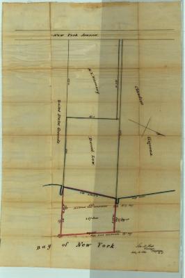 Survey of lands under water for Daniel Low