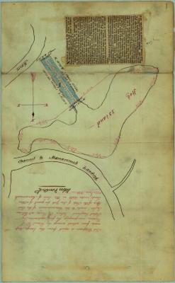 Survey of lands under water for Robert Craighead