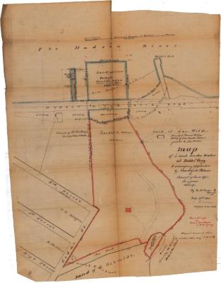 Survey of lands under water for Stephen Palmer Executor